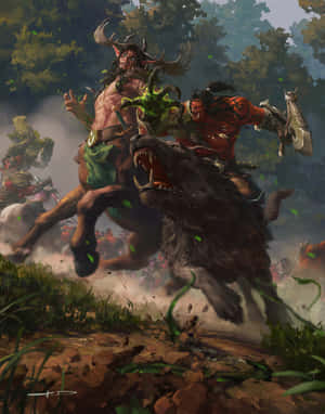 Grom Hellscream - Warchief Of The Warsong Clan Wallpaper