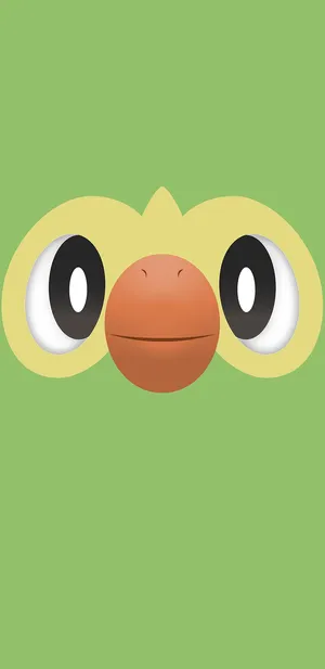 Grookey Pokemon Closeup Wallpaper