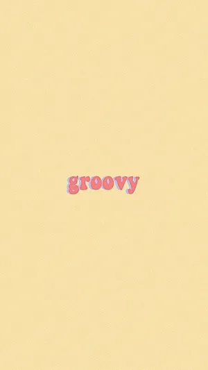 Groovy Retro Aesthetic Background Wallpaper