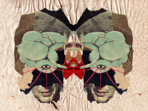 Grotesque Collage Wallpaper