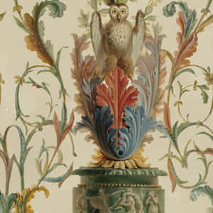 Grotesque Owl [wallpaper] Wallpaper