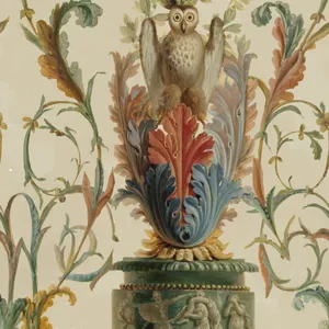 Grotesque Owl [wallpaper] Wallpaper