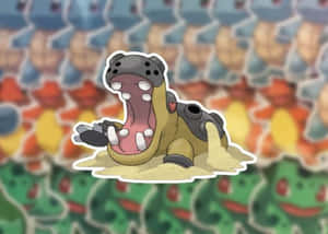 Ground Pokémon Hippowdon Wallpaper