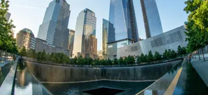 Ground Zero Reflecting Pools Dusk Wallpaper