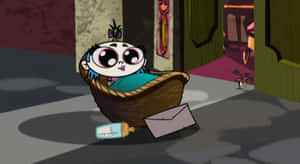 Growing Up Creepie Baby Notes Wallpaper