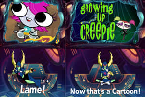 Growing Up Creepie Meme Wallpaper