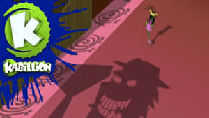 Growing Up Creepie Scary Shaddow Wallpaper