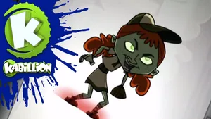 Growing Up Creepie Zombie Wallpaper