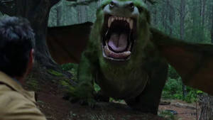 Growling Pete's Dragon Wallpaper