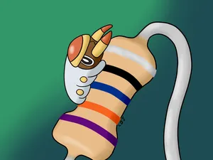 Grubbin Pokemon Illustration Wallpaper