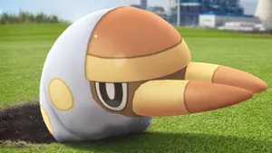 Grubbin Pokemonin Nature Wallpaper