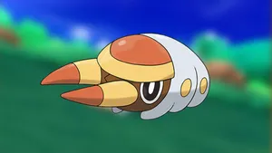 Grubbin Pokemonin Nature Wallpaper