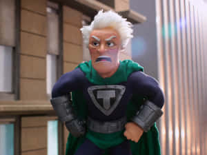 Grumpy Titanium Rex From Supermansion Wallpaper
