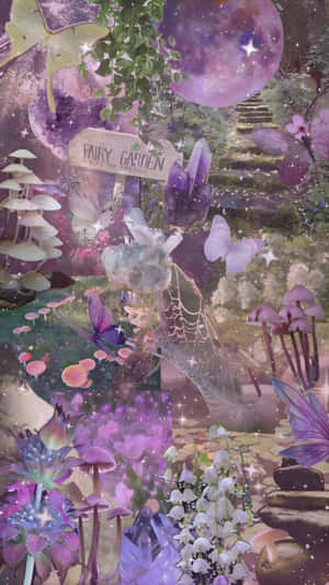 Grunge Fairycore Dreamscape Wallpaper