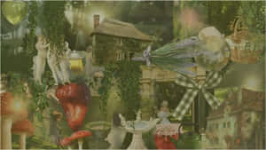 Grunge Fairycore Dreamscape Wallpaper