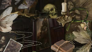 Grunge Fairycore Mystical Vibes Wallpaper