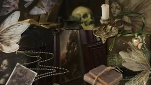 Grunge Fairycore Mystical Vibes Wallpaper