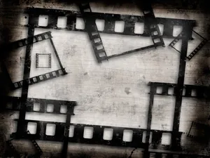 Grunge Film Frames Wallpaper