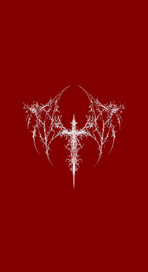 Grunge Goth Cross Symbol Wallpaper