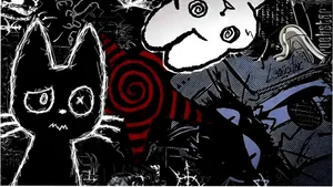 Grunge Goth Dark Art Wallpaper