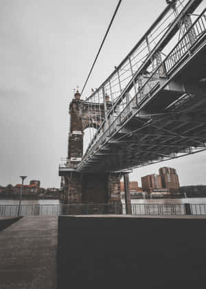 Grunge Grey Bridge Aesthetic.jpg Wallpaper