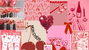 Grunge Lovecore Collage Wallpaper