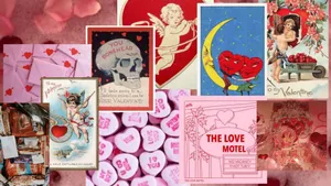 Grunge Lovecore Collage Wallpaper