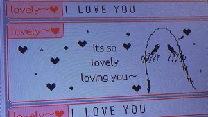 Grunge Lovecore Text Vibes Wallpaper