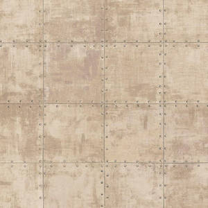 Grunge Metal Plate In Tan Aesthetic Wallpaper