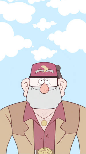Grunkle Stan Happy Face Wallpaper