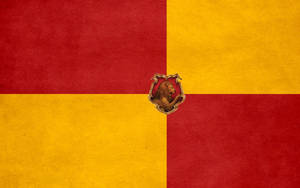 Gryffindor House Colorsand Crest Wallpaper