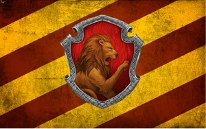 Gryffindor House Crest Artwork Wallpaper