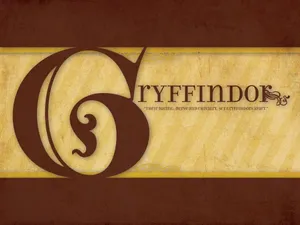 Gryffindor House Crest Artwork Wallpaper