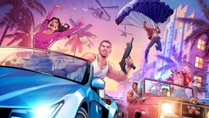 Gta 6 Action Packed Gameplay Wallpaper