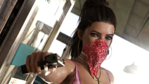 Gta 6 Female Character Reveal Wallpaper