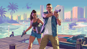 Gta 6 Miami Vice Style Wallpaper