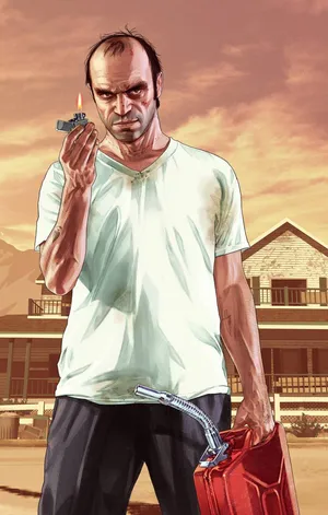 Gta Iphone Fearless Trevor Wallpaper
