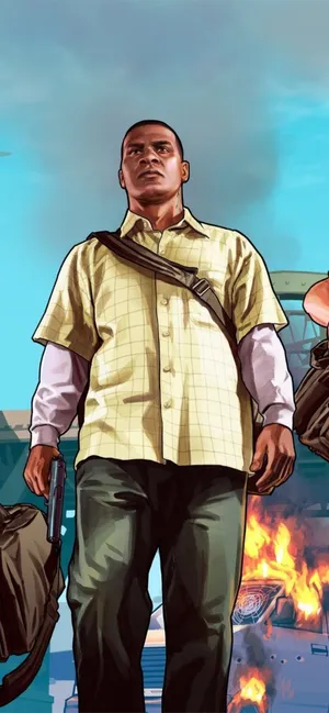 Gta Iphone Frank Clinton Wallpaper