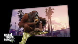 Gta Monkey Meme Wallpaper