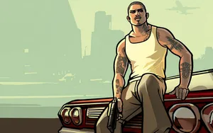Gta Sa 4k Main Character Wallpaper