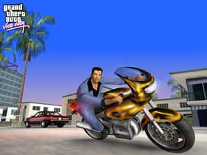 Gta Vc Biker Tommy Vercetti Wallpaper