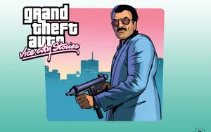 Gta Vc Diego Mendez Artwork Wallpaper