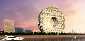 Guangzhou Circle Landmark Wallpaper