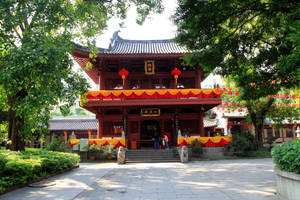 Guangzhou Guangxiao Temple Wallpaper