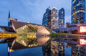 Guangzhou Opera House Wallpaper