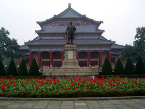 Guangzhou Sun Yat-sen Hall Wallpaper