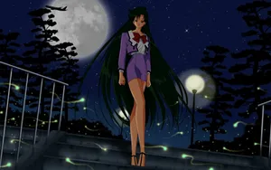 Guardian Of Time, Sailor Pluto Wallpaper