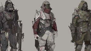 Guardians Of Destiny - Epic Battle Wallpaper