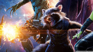 Guardians Of The Galaxy Rocket Raccoon Wallpaper