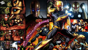 – Guardians Of The Galaxy With Nova Corps Wallpaper